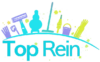TopRein Reinigungsdienst Logo für professionelle Gebäudereinigung